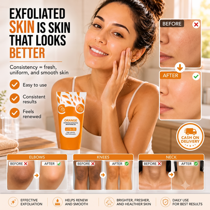 Orange Exfoliating Gel | Softer, Brighter Skin from the First Use
