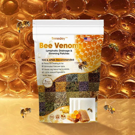 Bee Venom Lymphatic Drainage & Slimming Foot Patches 🌿👣