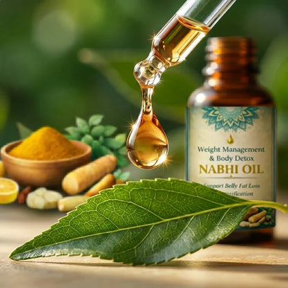 Weight Management and Body Detox Nabhi Oil | Buy 1 Get 1 Free